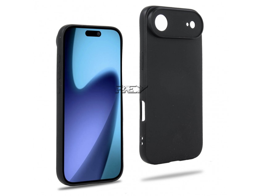 Funda Negra IPHONE 17 AIR Silicona