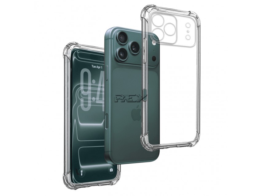 Funda Anti-Shock IPHONE 17 PRO MAX Silicona Esquinas Reforzadas