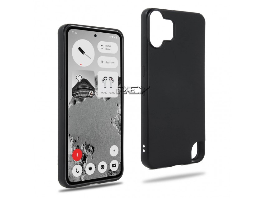 Funda Negra NOTHING CMF PHONE 2 PRO Silicona