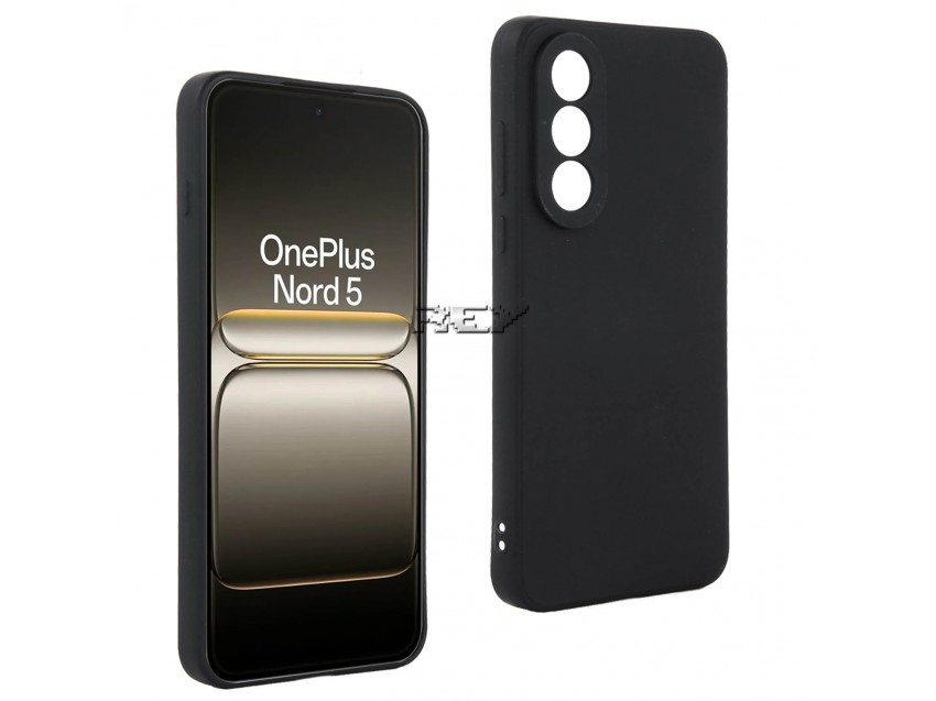 Funda Negra ONEPLUS NORD 5 5G Silicona