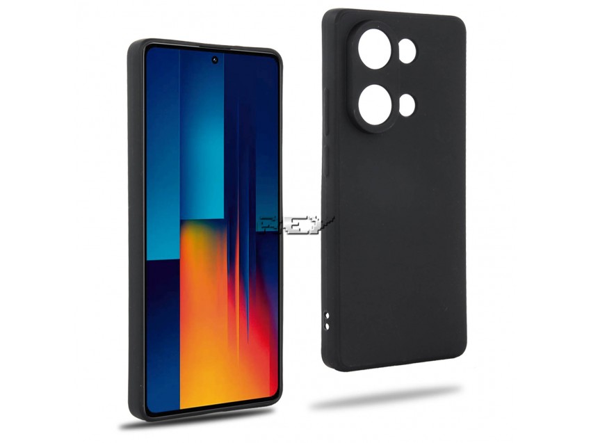 Funda Negra XIAOMI REDMI NOTE 13 PRO 4G Silicona
