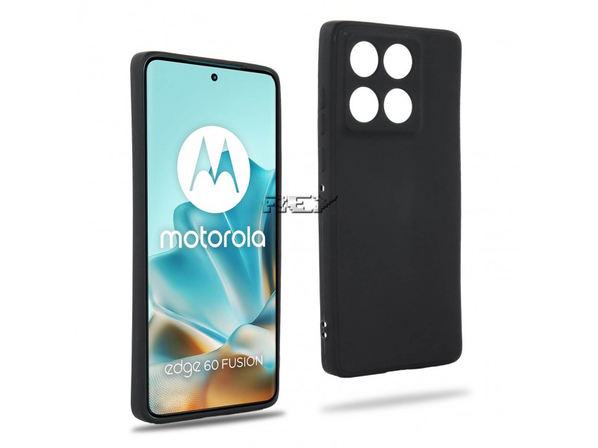 Funda Negra MOTOROLA EDGE 60s Silicona