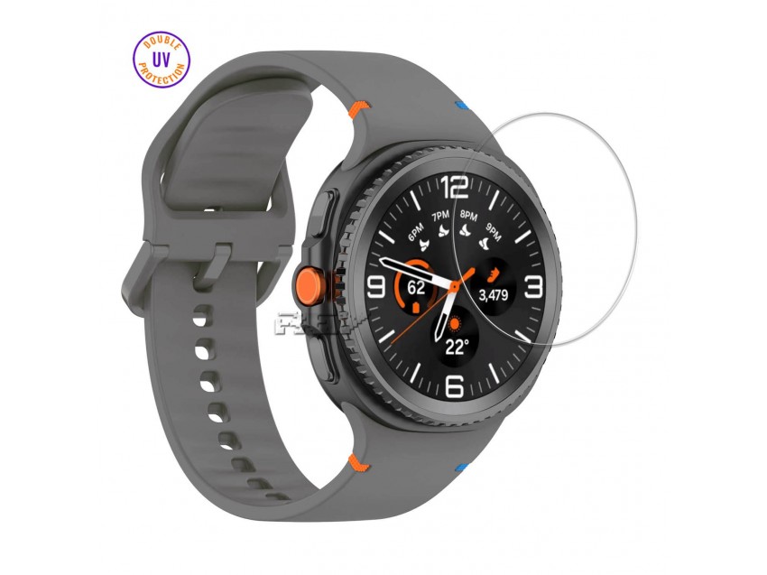 Protector SAMSUNG GALAXY WATCH8 44MM Cristal Templado, Doble Protección UV
