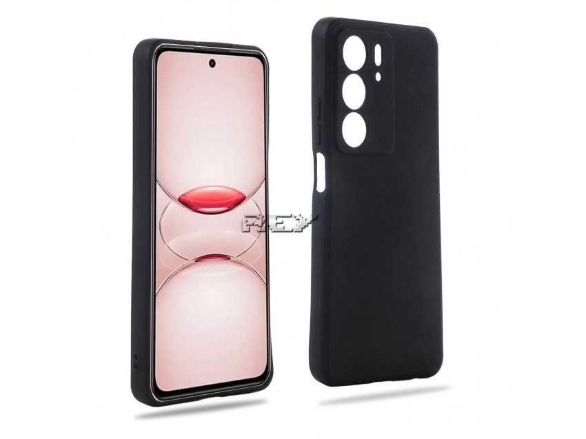 Funda Negra OPPO REALME C75X Silicona