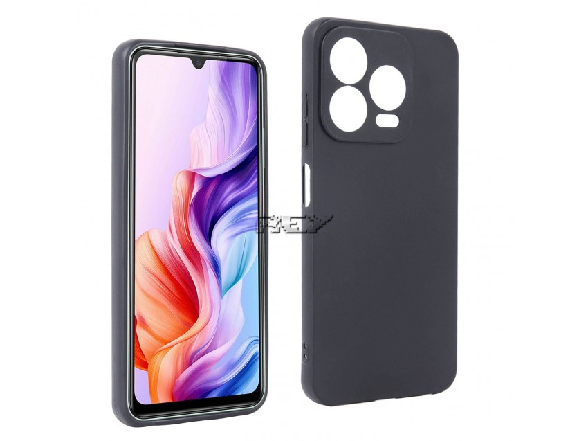 Funda Negra ZTE BLADE V70 DESIGN Silicona