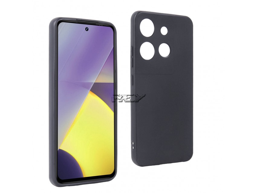 Funda Negra TCL 503 4G Silicona