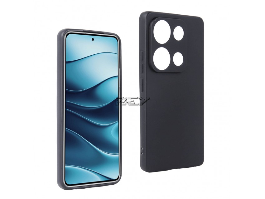 Funda Negra XIAOMI REDMI NOTE 14s 4G Silicona