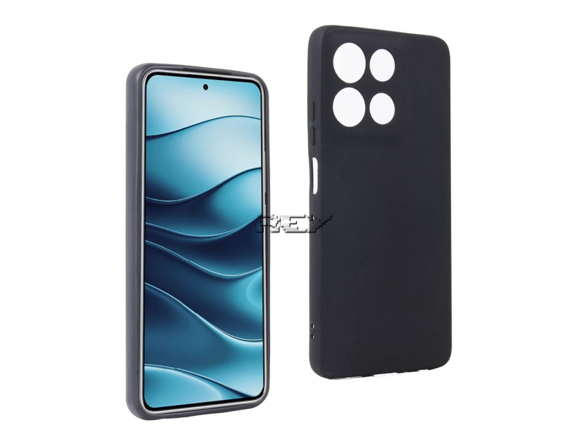 Funda Negra MOTOROLA MOTO G56 Silicona