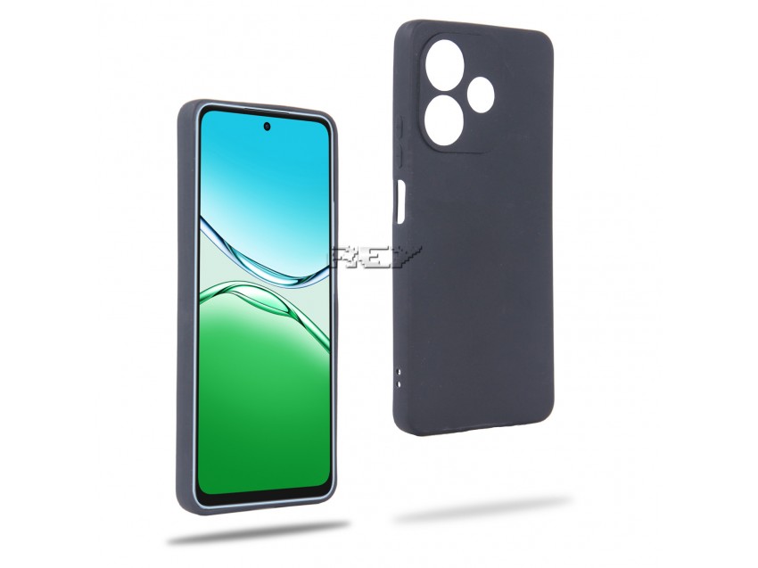 Funda Negra OPPO A5 PRO 5G Silicona