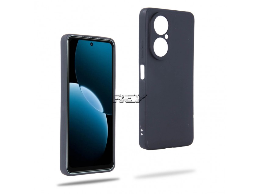 Funda Negra HUAWEI ENJOY 80 Silicona
