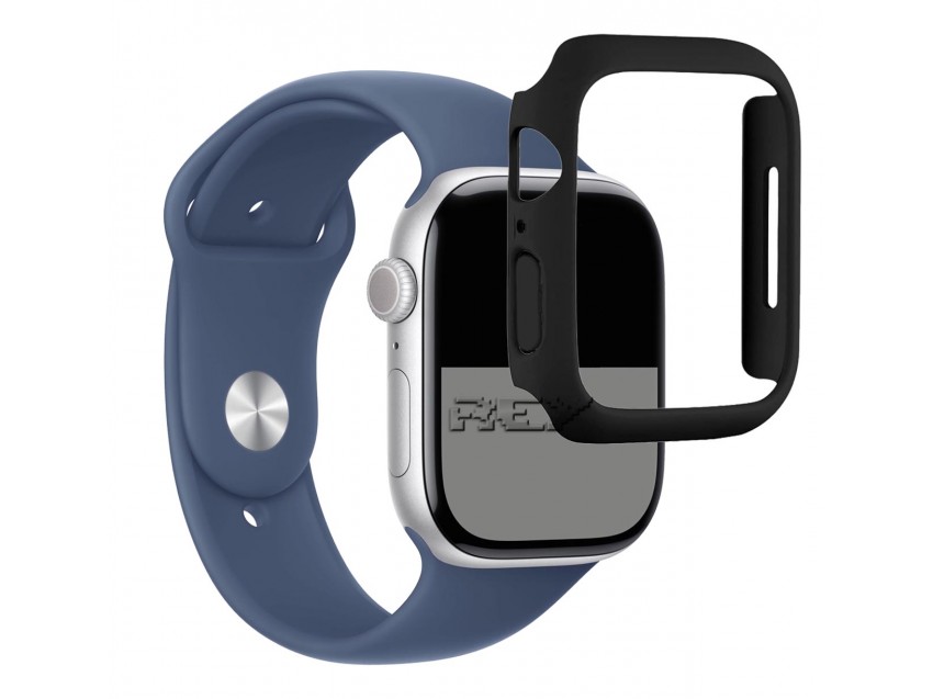 Funda APPLE WATCH SERIES 11 46MM Silicona Color Negro