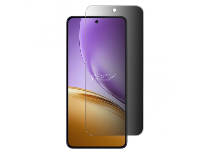 Protector Anti Espía Con Borde Negro OPPO REALME 14T Cristal Templado