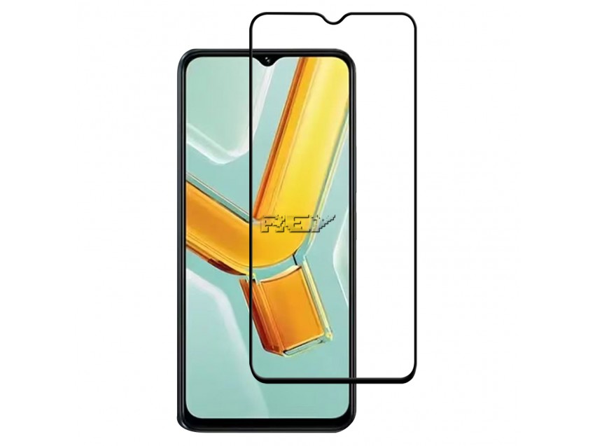 Protector Pantalla VIVO Y03 Cristal Templado 3D Negro