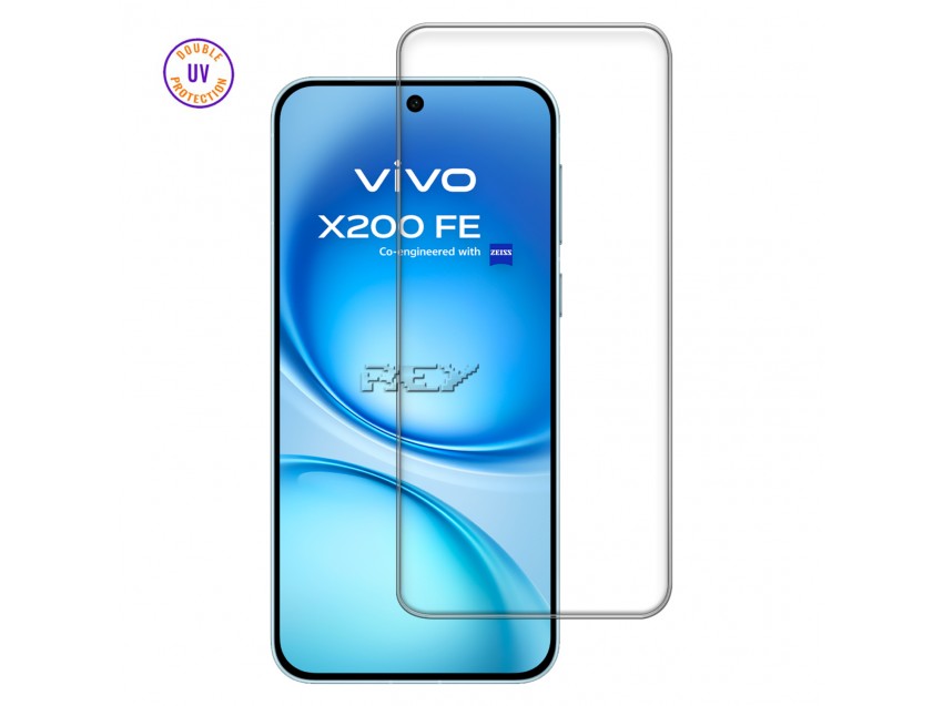Protector Pantalla VIVO X200 FE Cristal Templado, Doble Protección UV