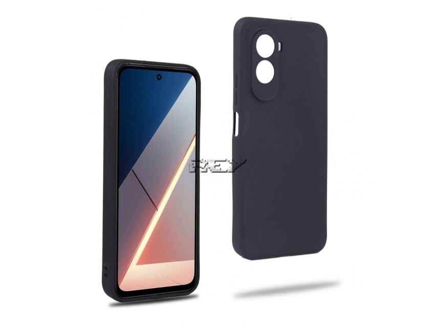 Funda Negra XIAOMI POCO M7 4G Silicona