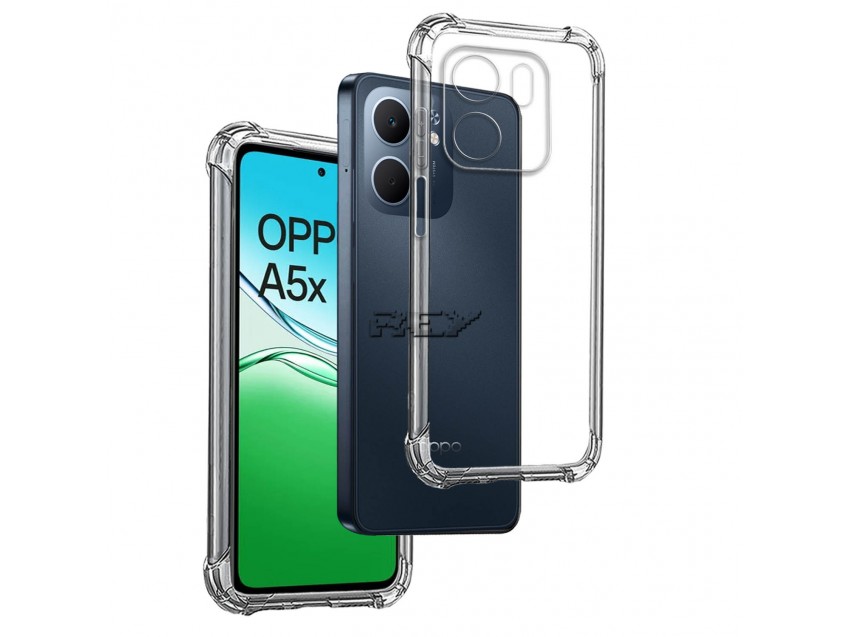 Funda Anti-Shock OPPO A5X 5G Silicona Esquinas Reforzadas