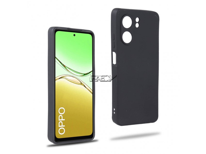 Funda Negra OPPO A5X 5G Silicona