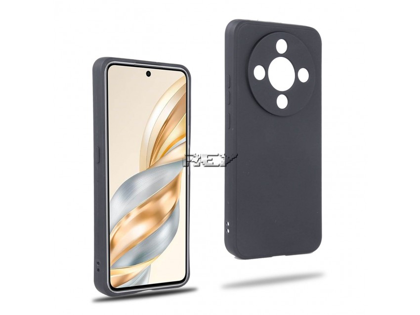 Funda Negra HONOR X70 Silicona
