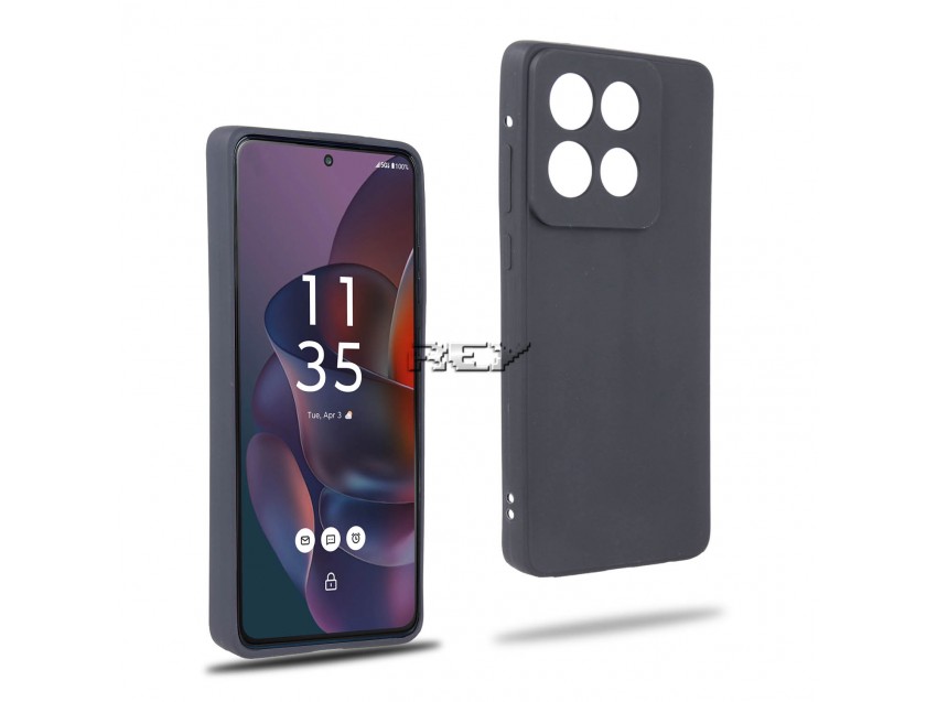 Funda Negra MOTOROLA MOTO STYLUS 5G 2025 Silicona