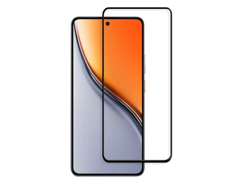 Protector Pantalla OPPO REALME P3 LITE Cristal Templado 3D Negro