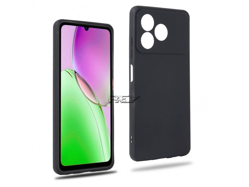 Funda Negra ZTE BLADE A36 Silicona