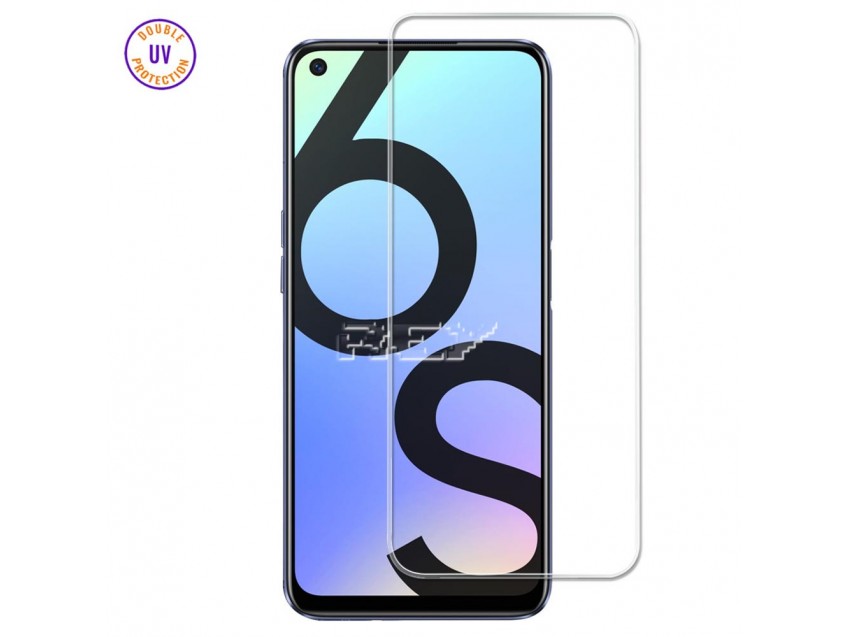 Protector Pantalla REALME 8s 5G Cristal Templado, Doble Protección UV