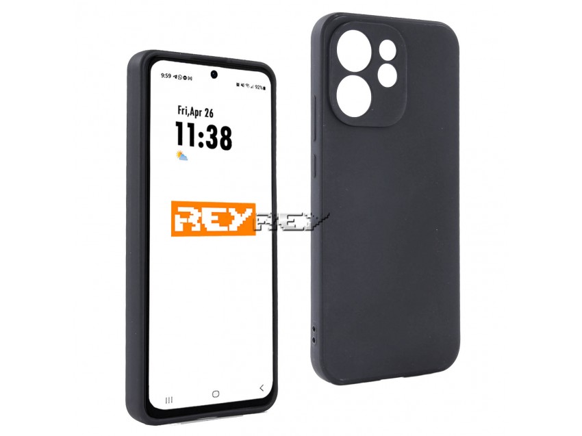 Funda Negra OPPO RENO 15 PRO Silicona