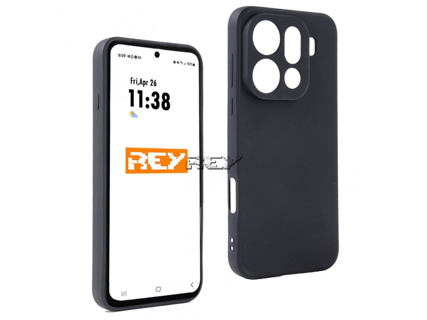 Funda Negra OPPO FIND X9 PRO Silicona