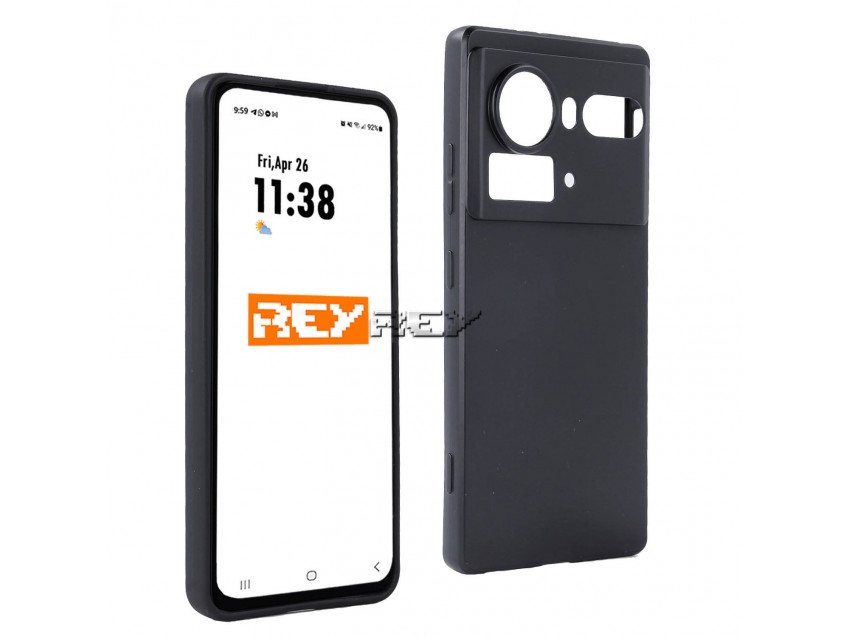 Funda Negra ZTE NUBIA Z80 ULTRA Silicona