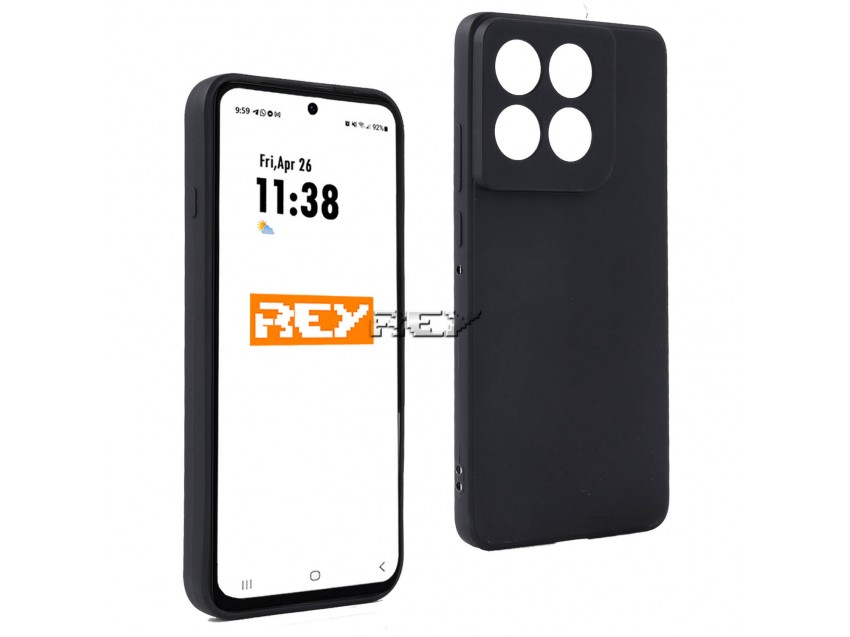 Funda Negra MOTOROLA EDGE 70 Silicona
