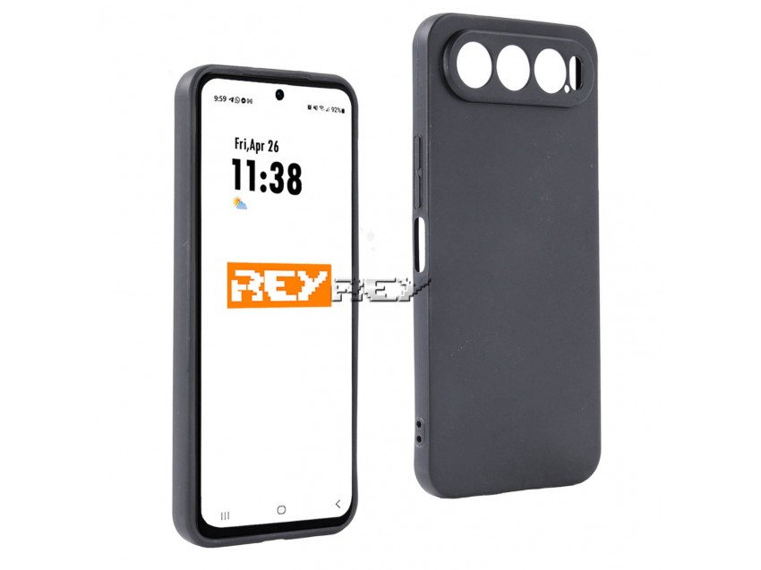 Funda Negra ZTE NUBIA AIR Silicona