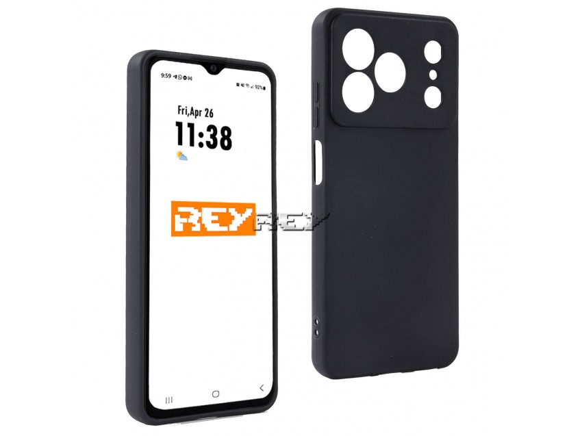 Funda Negra DOOGEE NOTE 56 PLUS Silicona