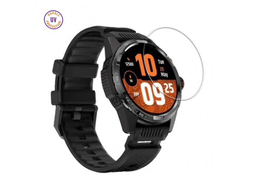 Protector MOBVOI TICWATCH ATLAS Cristal Templado, Doble Protección UV