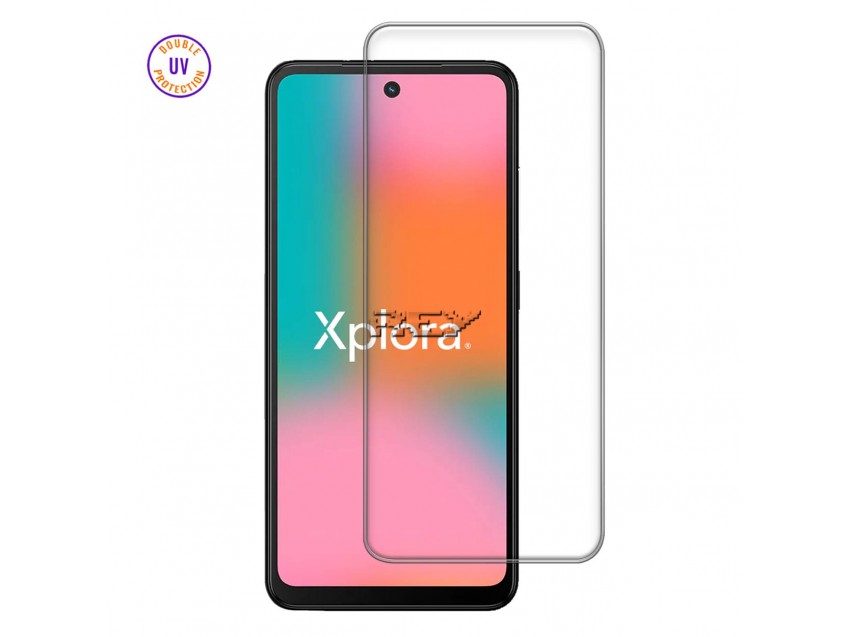 Protector Pantalla HMD FUSION X1 Cristal Templado, Doble Protección UV