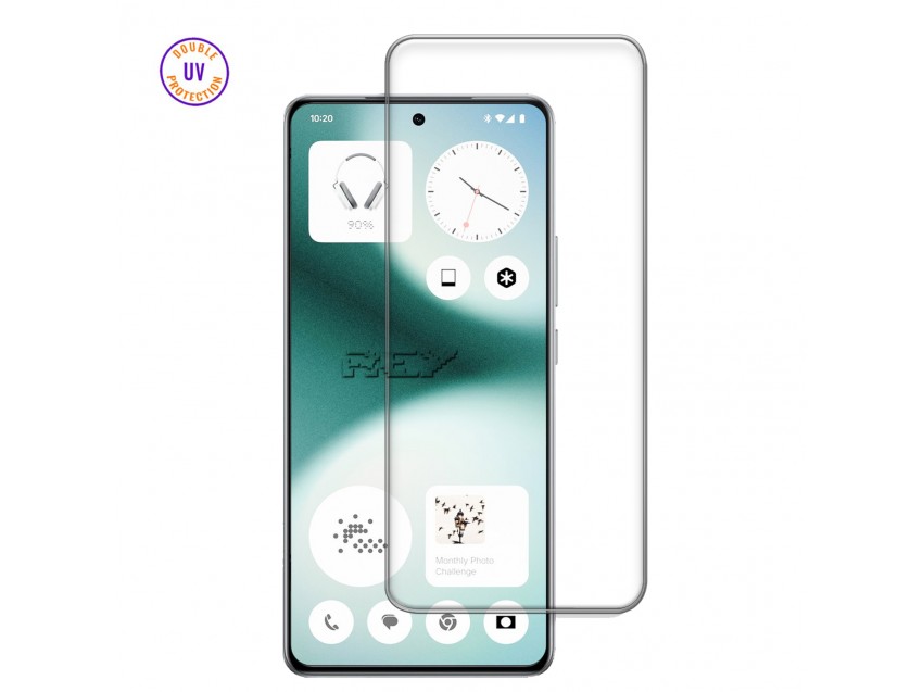 Protector Pantalla NOTHING PHONE 3A LITE Cristal Templado, Doble Protección UV