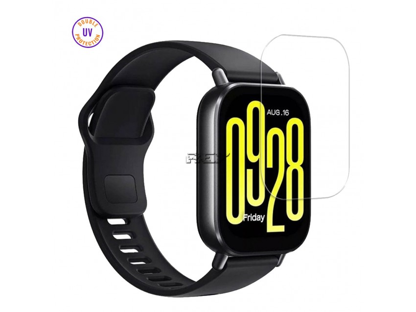 Protector XIAOMI REDMI WATCH 5 ACTIVE Cristal Templado, Doble Protección UV