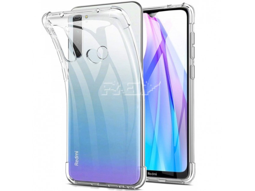 Funda Anti-Shock XIAOMI REDMI NOTE 8T Silicona Esquinas Reforzadas