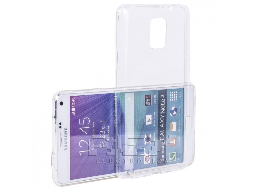 Funda SAMSUNG GALAXY NOTE 4 Silicona Ultra Fina