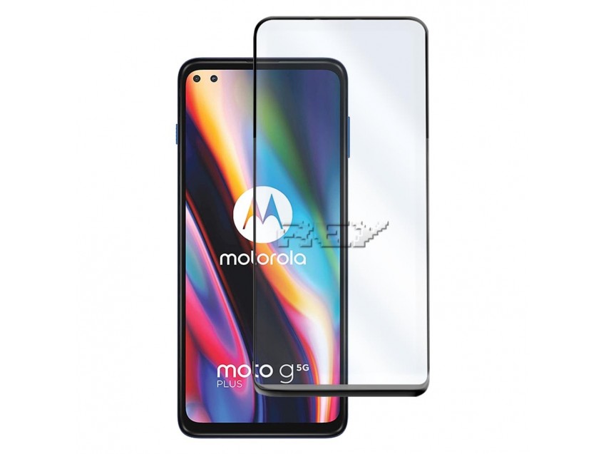 Protector Pantalla MOTOROLA MOTO G 5G PLUS Cristal Templado 3D Negro