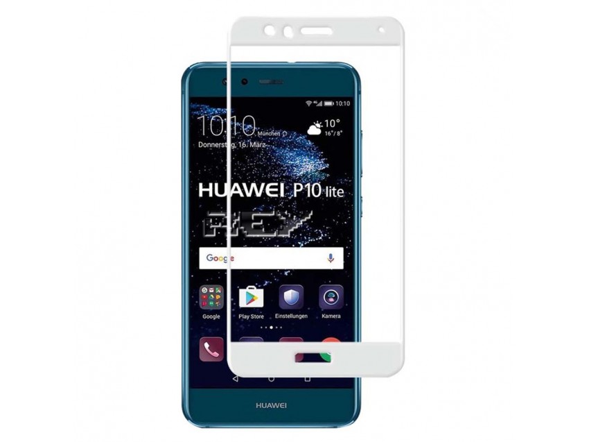 Protector Pantalla HUAWEI P10 LITE Cristal Templado 3D Blanco