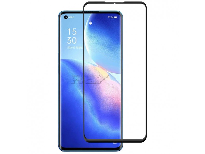 Protector Pantalla OPPO RENO5 PRO 5G Cristal Templado 3D Negro