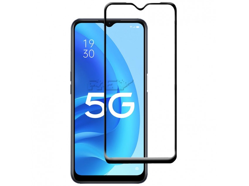 Protector Pantalla OPPO A55 5G Cristal Templado 3D Negro