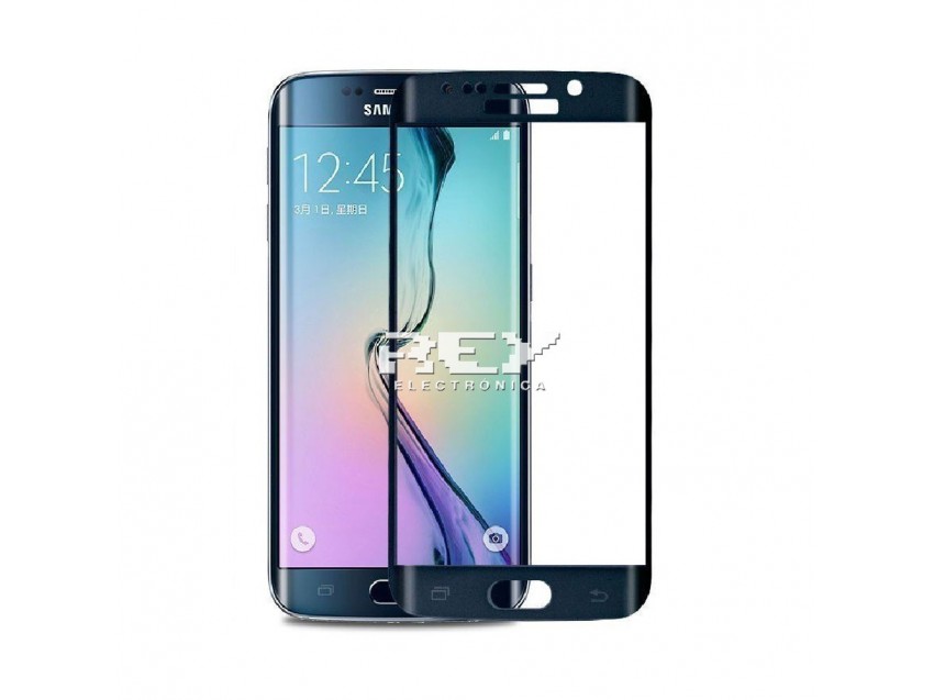 Protector Pantalla SAMSUNG GALAXY S6 EDGE PLUS Cristal Templado 3D Negro