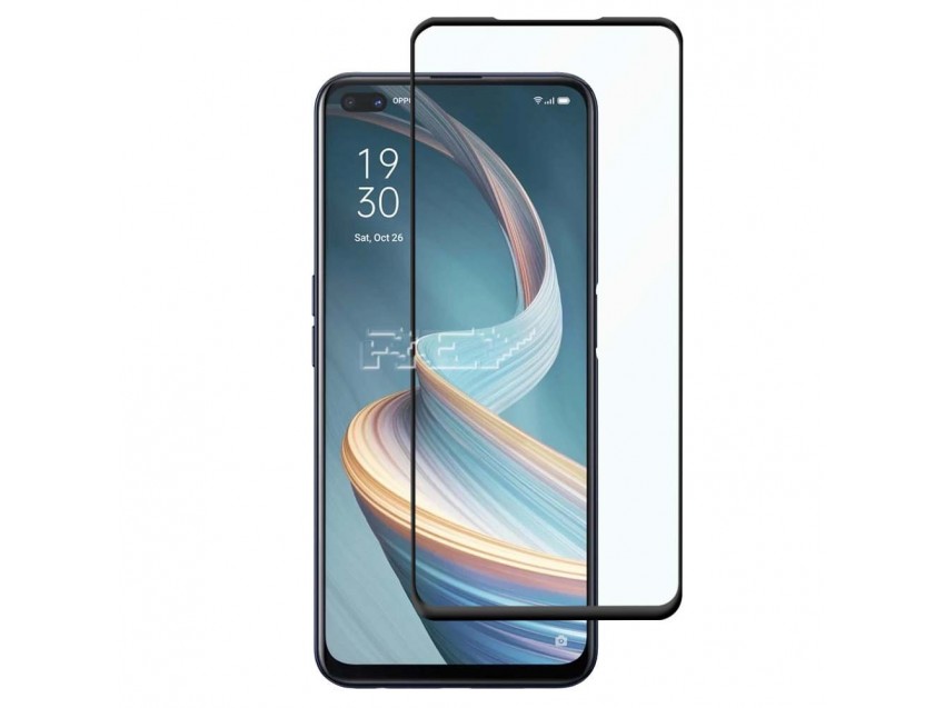 Protector Pantalla RENO4 Z 5G Cristal Templado 3D Negro