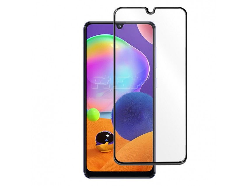 Protector Pantalla SAMSUNG GALAXY A31 Cristal Templado 3D Negro