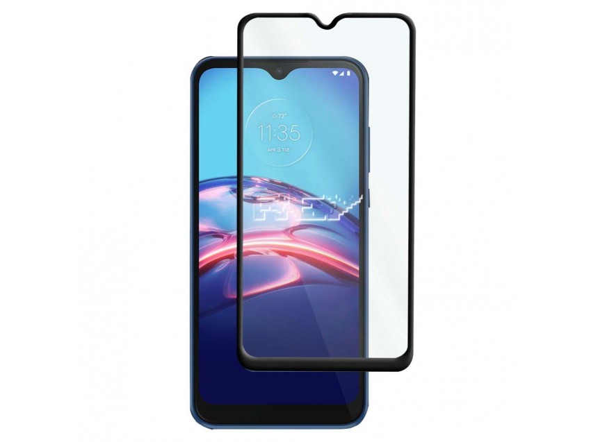 Protector Pantalla MOTOROLA MOTO E (2020) Cristal Templado 3D Negro