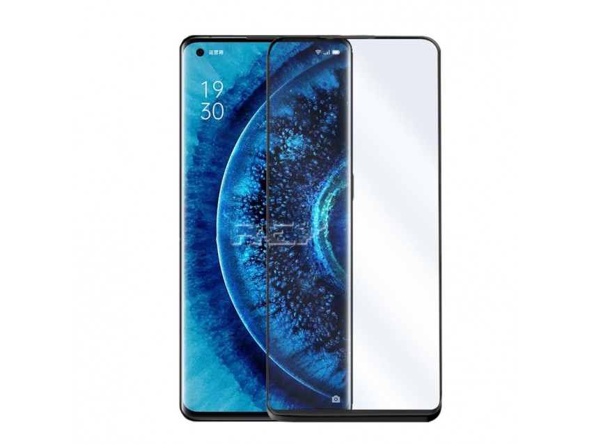 Protector Pantalla OPPO FIND X2 Cristal Templado 3D Negro