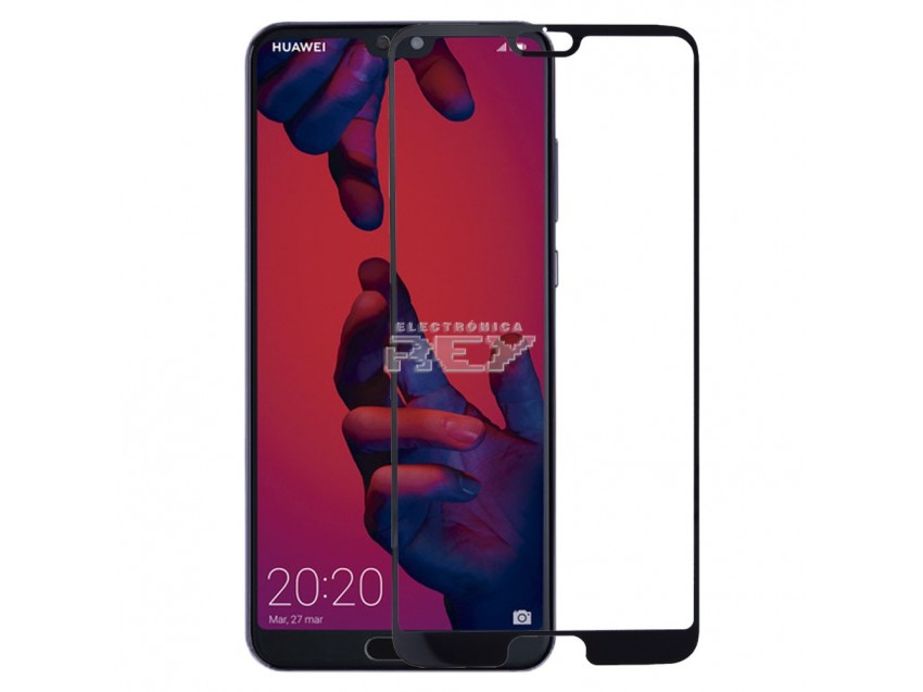 Protector Pantalla HUAWEI P20 PRO Cristal Templado 3D Negro