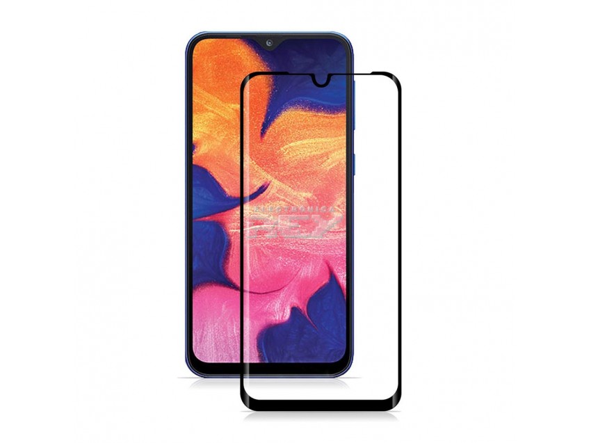 Protector Pantalla SAMSUNG GALAXY M10 Cristal Templado 3D Negro