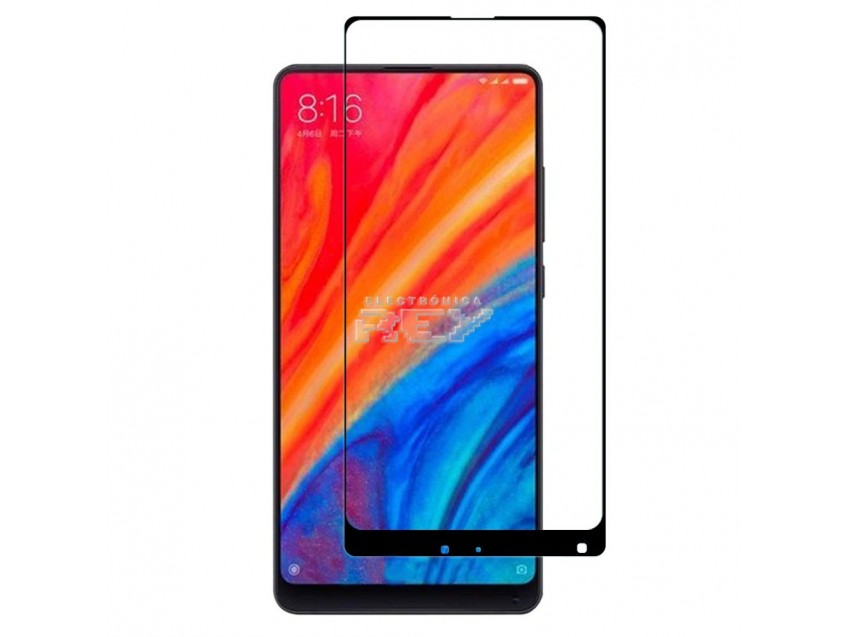 Protector Pantalla XIAOMI MI MIX 2 Cristal Templado 3D Negro